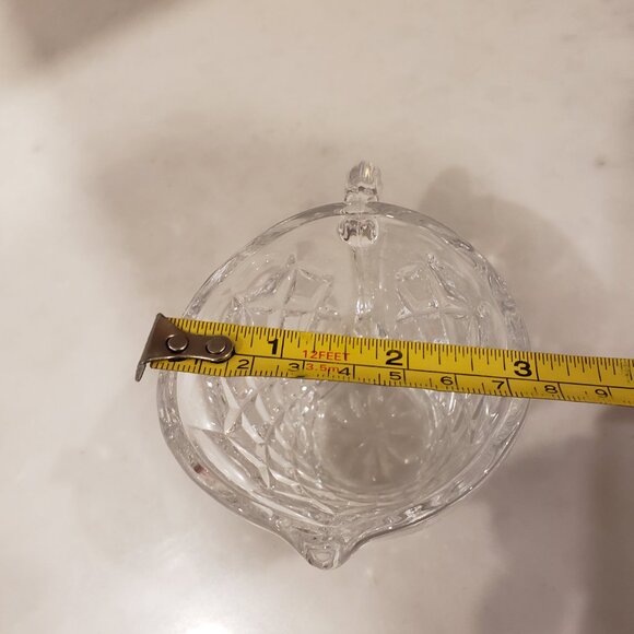 Glass fancy creamer - Picture 8 of 8